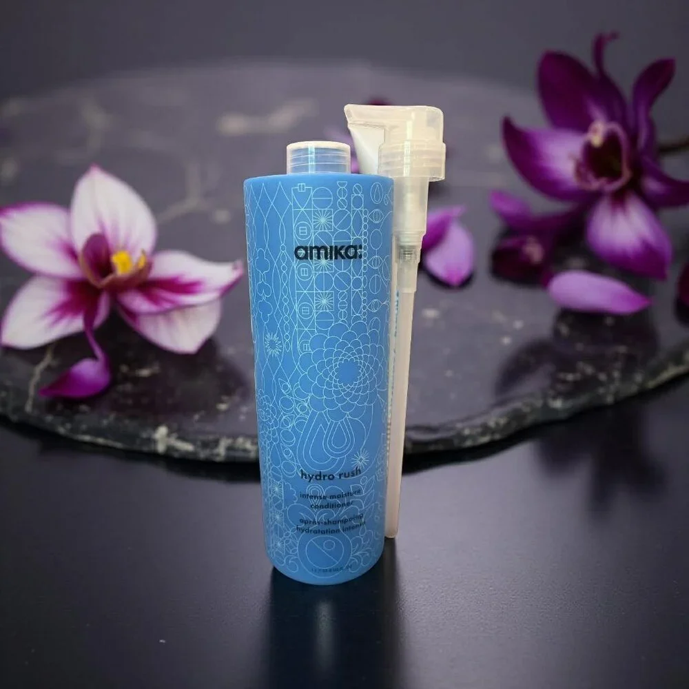 Amika Moisture Minded Hydro Rush Hydration Shampoo Conditioner Mask Leave In 33.